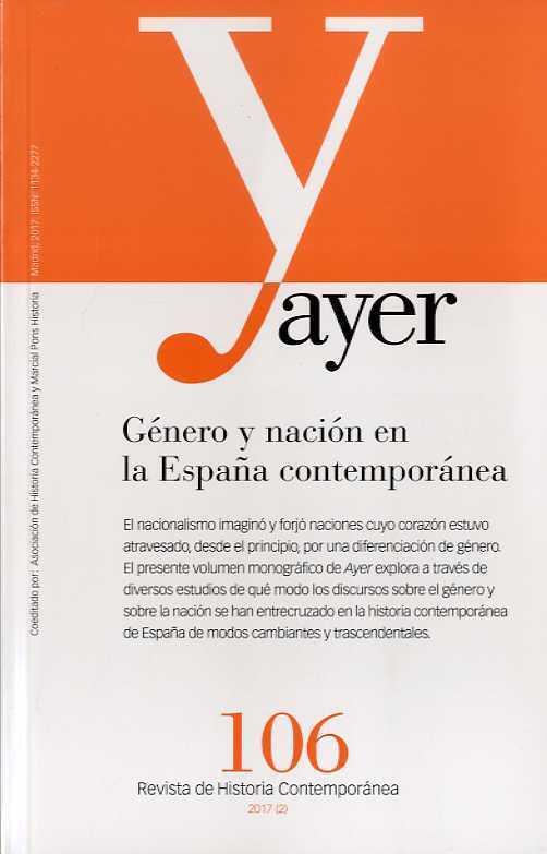 Género y nación en la España contemporánea