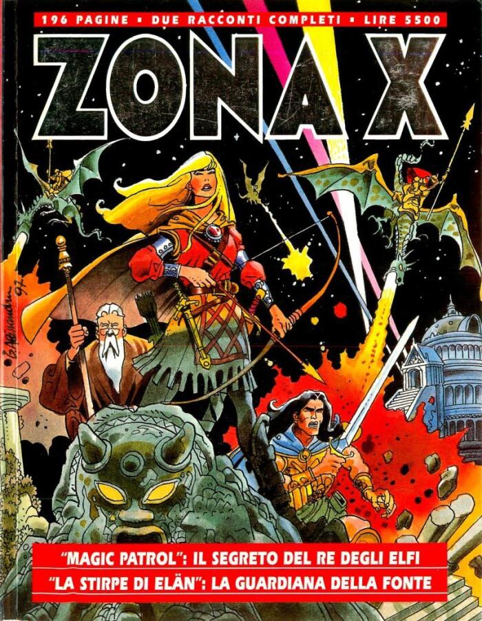 Zona X n. 32: Il segreto del re degli elfi - La guardiana della fonte