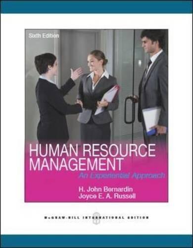 By H. John Bernardin - Human Resource Management (6th Revised Edition) (2012-05-16) [Paperback]