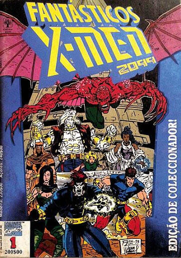 Fantásticos X-Men 2099 nº1 - Edição de Coleccionador