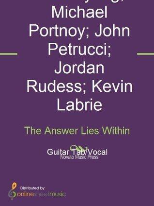 The Answer Lies Within Sheet Music