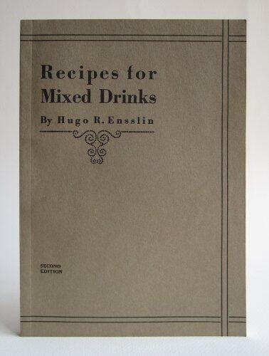 Recipes for Mixed Drinks