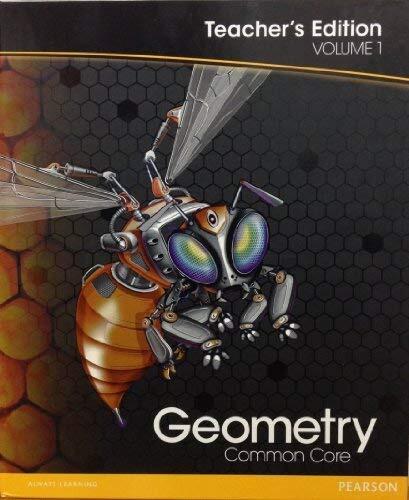 Geometry: Teacher's Edition (Volume 1)