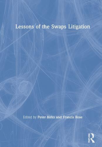 Lessons of Swaps Litigation