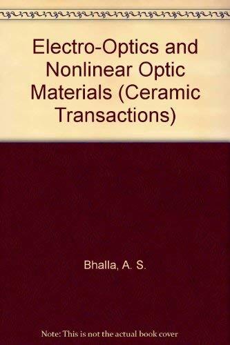 Electro-Optics and Nonlinear Optical Materials
