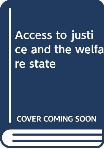 Access to justice and the welfare state