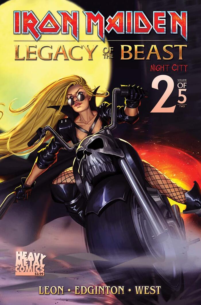 Iron Maiden: Legacy of the Beast (Night City #2 Cover B)