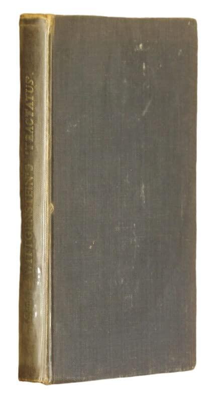 Rare WITTGENSTEIN'S TRACTATUS, A CRITICAL EXPOSITION OF ITS MAIN LINES OF THOUGHT 1st edit/1 print Cornell University Press, NY [Hardcover] Erik Stenius [Hardcover] Erik Stenius