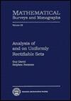 Analysis of and on Uniformly Rectifiable Sets