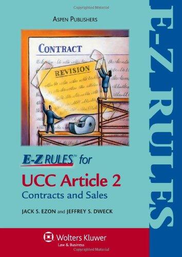 E-Z Rules for Contracts and Sales