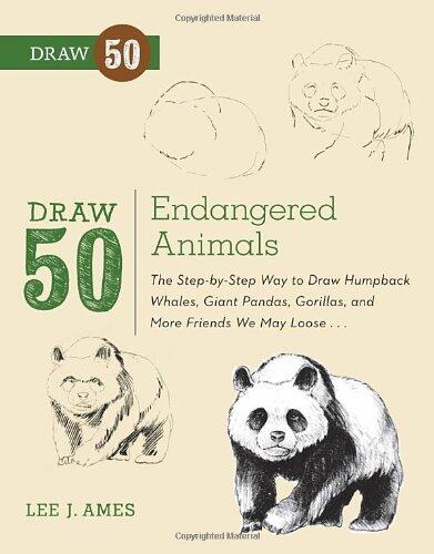 Draw 50 Endangered Animals by Lee J. Ames with Warren Budd