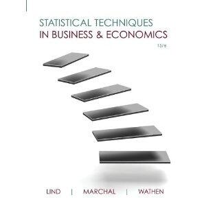 Statistical Techniques in Business and Economics