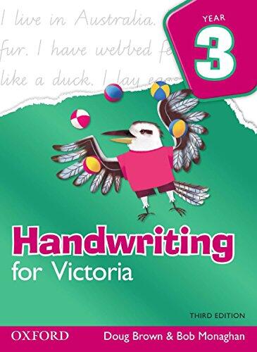 Handwriting for Victoria - Year 3