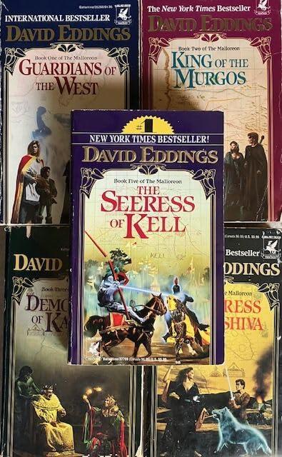 Malloreon 5 Book Set - Guardians of the West, King of the Murgos, Demon Lord of Karanda, Sorceress of Darshive & The Seeress of Kell