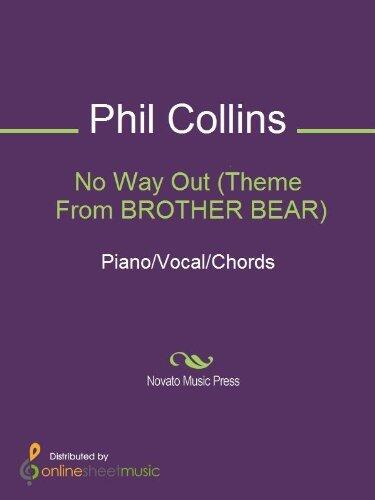 No Way Out (Theme From BROTHER BEAR) Sheet Music