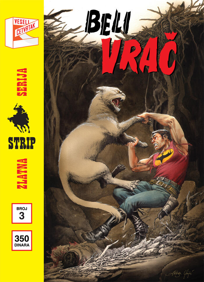 Zlatna Serija #3 Zagor: Beli Vrač - Sudija Bin: Bes Apača