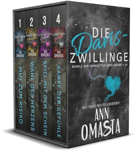 Die Davis-Zwillinge: Bundle der kompletten Serie (Bände 1–4): Liebesdreieck mit heißen Zwillingsbrüdern Komplettserie im Bundle: Vier fesselnde Romane ... der Liebe: Die Davis-Reihe)