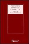 Perspectives of Critical Contract Law