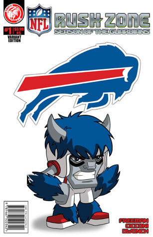 NFL Rush Zone: Season Of The Guardians #1 - Buffalo Bills Cover