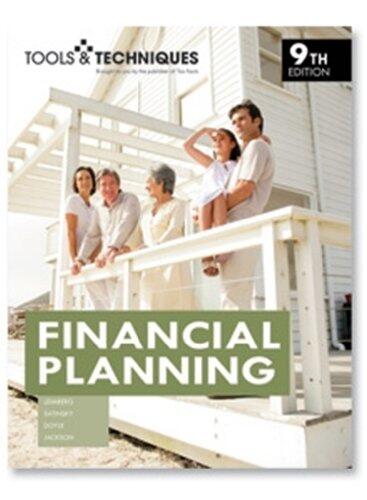 Tools and Techniques of Financial Planning