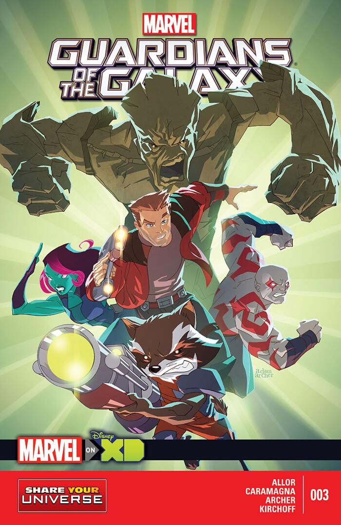 Marvel Universe Guardians of the Galaxy (2015) #3
