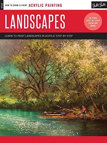 Acrylic: Landscapes: Learn to paint landscapes in acrylic step by step