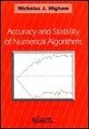 Accuracy and Stability of Numberical Algorithms