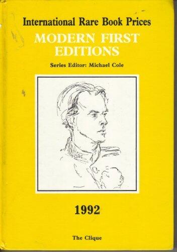 International Rare Book Prices - Modern First Editions: 1992