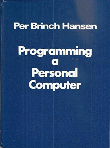 Programming a personal computer