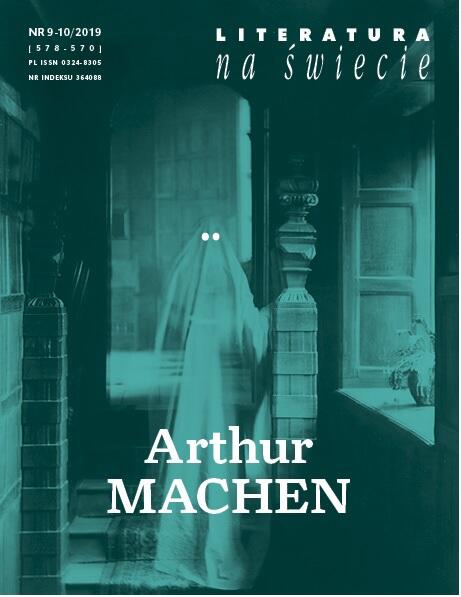 Literatura na Świecie: Arthur Machen, 9-10/2019