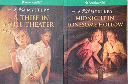 American Girl - A Kit Mystery 2 Book Set - A Thief in the Theater - Midnight in Lonesome Hollow