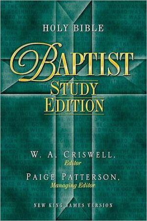 Holy Bible: Baptist Study Edition
