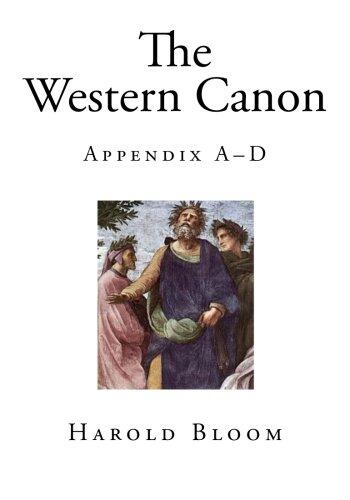 The Western Canon: Appendix A?d