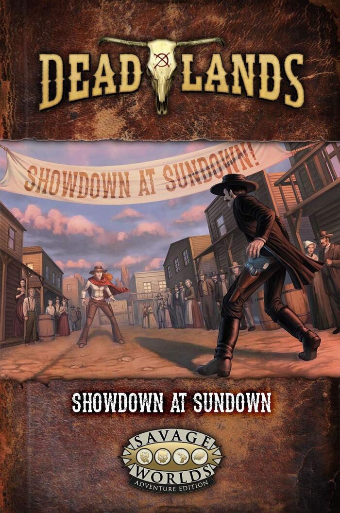 Deadlands: the Weird West GM Screen + Adventure SWADE