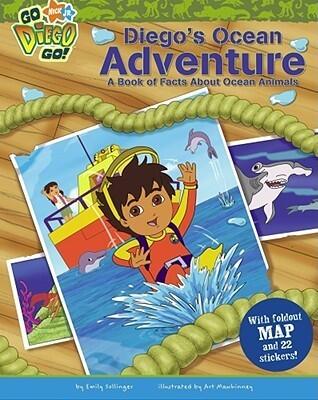 Diego's Ocean Adventure: A Book of Facts About Ocean Animals