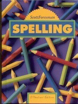 Scott Foresman Spelling D'Nealian Edition Grade 3