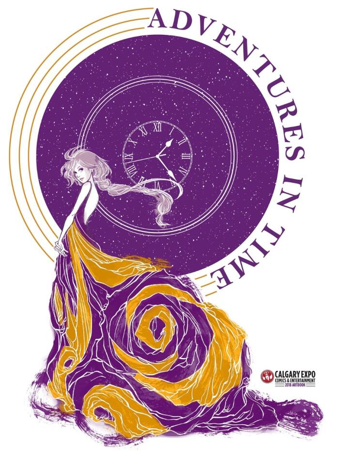 2018 Calgary Expo Artbook: Adventures in Time
