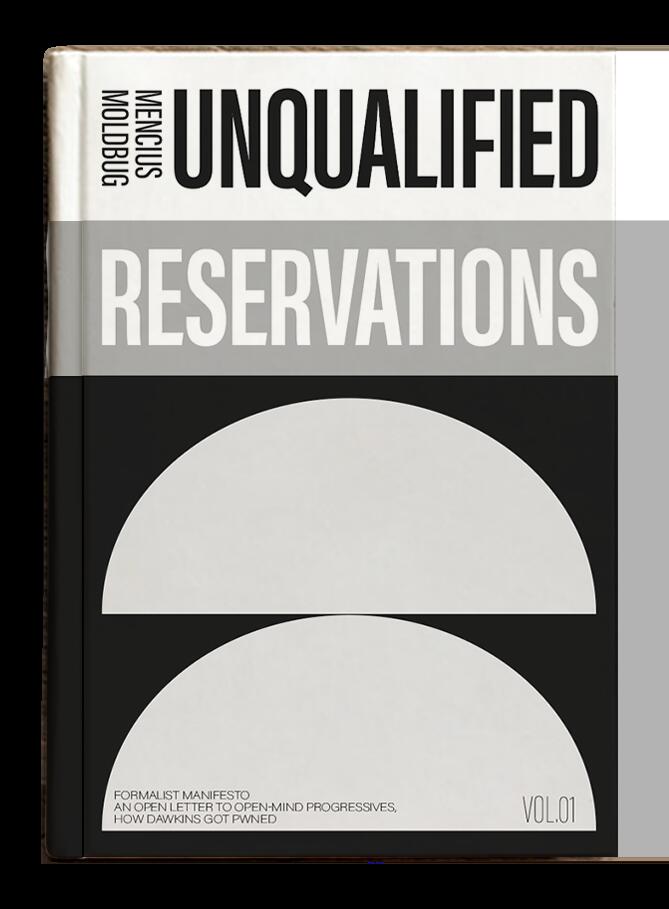 Unqualified Reservations, Vol. 01