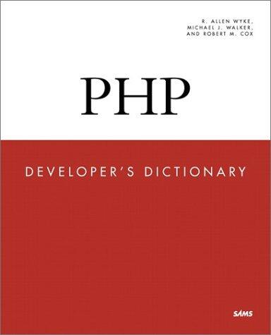 Php Developer's Dictionary