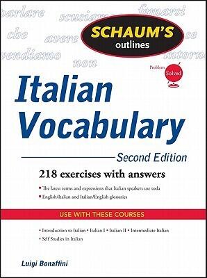 Schaum's Outline of Italian Vocabulary, Second Edition