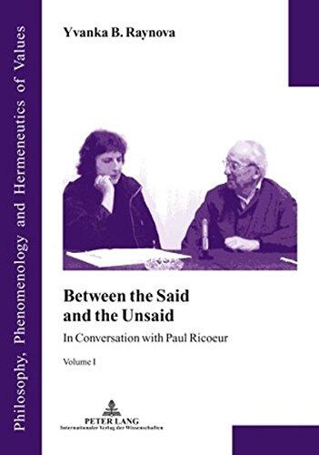 Between the Said and the Unsaid: In Conversation (Volume I)