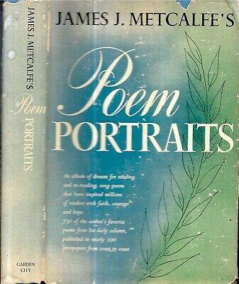 1948 FIRST EDITION POET FORMER FBI MAN METCALFE WHO BROUGHT DOWN DILLINGER DJ [Hardcover] JAMES J. METCALFE