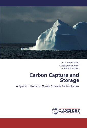 Carbon Capture and Storage: A Specific Study on Ocean Storage Technologies
