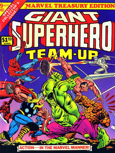 Marvel Treasury Edition #9: Giant Superhero Team-Up