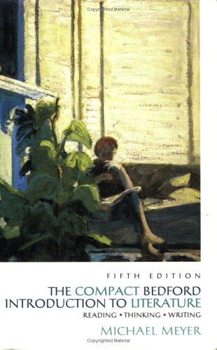 Compact Bedford Introduction to Literature (5e)