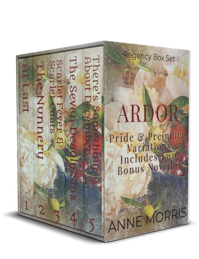 Ardor, Pride & Prejudice Variations Regency Box Set.: Includes Two Bonus Novellas. One with Interfering Angels. Another interwoven with Dickens' A Christmas Carol.