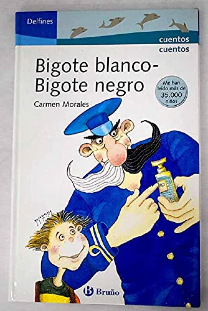 Bigote blanco bigote negro/ Black Mustache White Mustache (Delfines/ Dolphins)