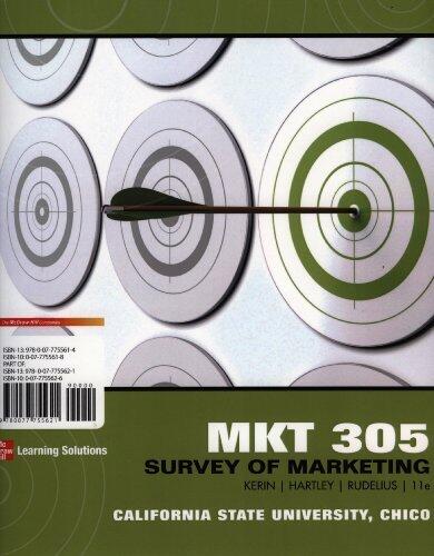 MKT 305 Survey of Marketing - California State University, Chico