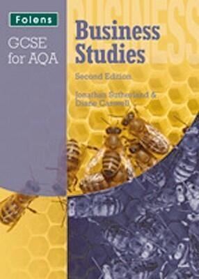 GCSE Business Studies: Teacher's Support Guide AQA