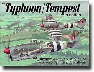 Typhoon/Tempest in action - Aircraft No. 102
